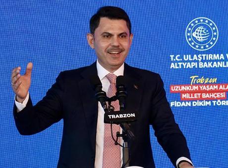 Bakan Kurum'dan Trabzon'a iki müjde!