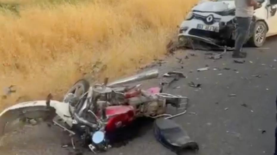 Mardin'in Mazıdağı ilçesinde korkutucu trafik kazası: İki kişi hayatını kaybetti
