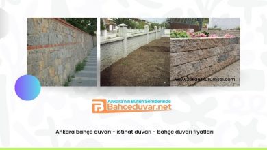 Ankara bahçe duvarı, istinat duvarı, bahçe duvarı fiyatları