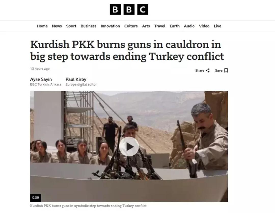Terör örgütünün PKK silahlarının serbest bırakılması dünyanın gündeminde! 