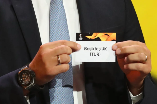 Beşiktaş’ın UEFA Avrupa Ligi’ndeki rakibi belli oldu!
