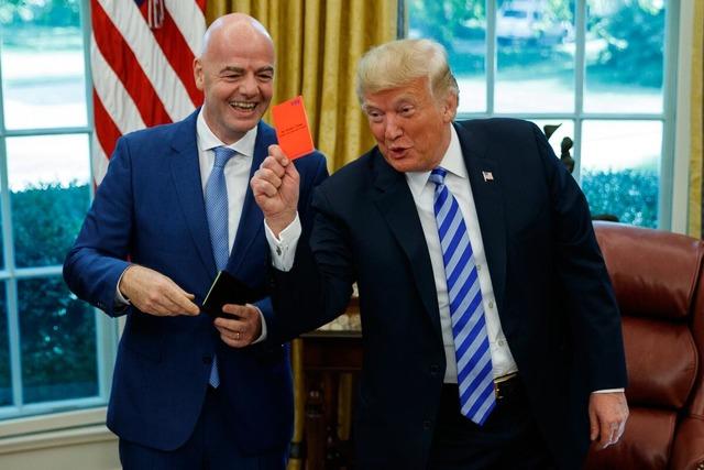Kırmızı kartı iptal ettirmişti! Ödülü ortaya çıktı: Trump’tan Infantino’ya yeni görev